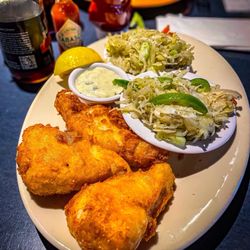 Crossroads Delicatessen - Fish and Chips less the Chips