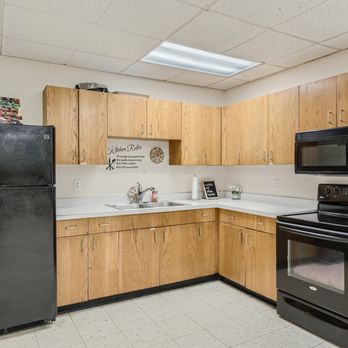 Fridley Terrace - Clubhouse kitchen - Mobile Home Parks Near Me - Fridley, Minnesota Fridley Terrace - Clubhouse kitchen - Mobile Home Parks Near Me - Fridley, Minnesota