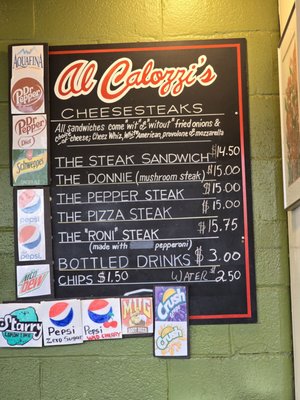 Menu photo 2 Calozzi's Cheesesteaks Seattle, WA