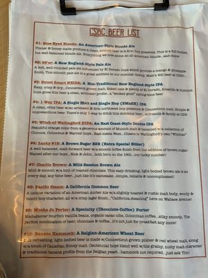Menu photo 6 Center Street Brewing Company Wallingford, CT Menu photo 6 Center Street Brewing Company Wallingford, CT