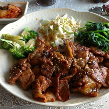Suzy's Kitchen - Daeji bulgogi (spicy pork) - Korean Near Me - Bremerton, Washington