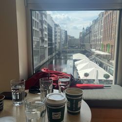 the coffee shop