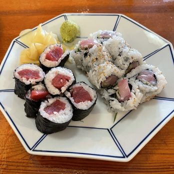 Sushi Kiyosuzu - Tuna and yellowtail roll - Japanese Near Me - Arcadia, California Sushi Kiyosuzu - Tuna and yellowtail roll - Japanese Near Me - Arcadia, California