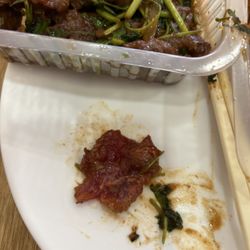 Traiteur Ju Bin - Uncooked beef .