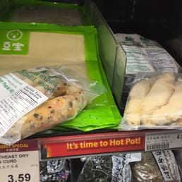 Rotten tofu on the racks