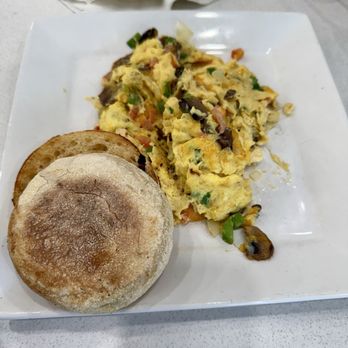 Anna's House - Byron Center - Veggie scramble and English muffin - Breakfast & Brunch Near Me - Byron Center, Michigan Anna's House - Byron Center - Veggie scramble and English muffin - Breakfast & Brunch Near Me - Byron Center, Michigan