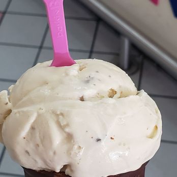 Baskin Robbins - Butter pecan ice cream in a dipped cone. - Ice Cream & Frozen Yogurt Near Me - Mc Kinney, Texas Baskin Robbins - Butter pecan ice cream in a dipped cone. - Ice Cream & Frozen Yogurt Near Me - Mc Kinney, Texas