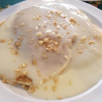 808 Grindz Cafe - Macadamia nut pancakes with mac nut sauce - Cafes Near Me - Lahaina, Hawaii 808 Grindz Cafe - Macadamia nut pancakes with mac nut sauce - Cafes Near Me - Lahaina, Hawaii