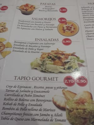 Menu photo 3 Gambrinus Seville, SE