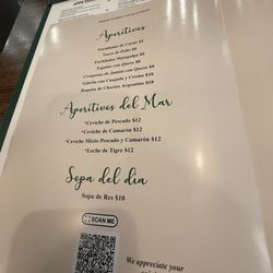 Selva Negra Restaurant - Lunch menu