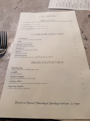 Menu photo 1 Celadon Napa, CA Menu photo 1 Celadon Napa, CA