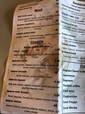 Menu photo 8 2nd Street Pike Grill Southampton, PA