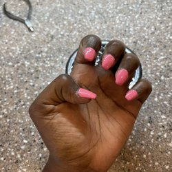 Angel Nails - A different view of the nails.
