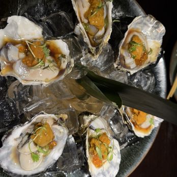 Ginza - Oysters with Uni - Izakaya Near Me - Las Vegas, Nevada Ginza - Oysters with Uni - Izakaya Near Me - Las Vegas, Nevada