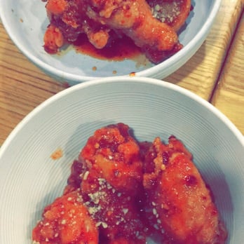 Spoon - Chicken wings! Mild & spicy. Get spicy, not spicy at all! - Korean Near Me - Berkeley, California Spoon - Chicken wings! Mild & spicy. Get spicy, not spicy at all! - Korean Near Me - Berkeley, California