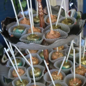 The Batter Up Bakery - Beautiful glittery cake pops for grad party for 3 special girls - Desserts Near Me - Temecula, California