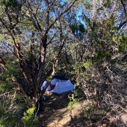 Hill Country State Natural Area - Wilderness primitive camp area