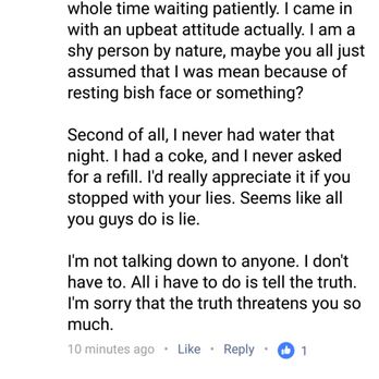 The Farm Drinkery - Me further explaining how they keep lieing and how I'm just telling the truth, not talking down to anyone. - Bars Near Me - Spring, Texas