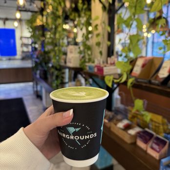 Fairgrounds Coffee and Tea - Lavender matcha latte - Cafes Near Me - Minneapolis, Minnesota Fairgrounds Coffee and Tea - Lavender matcha latte - Cafes Near Me - Minneapolis, Minnesota