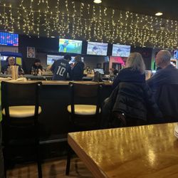 Sophia's Pizza & Sports Bar - Bar area - plenty of TVs