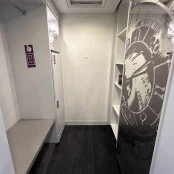 Hilton Prague Old Town - Fridge/safe/ closet area 9/2024 - Hotels Near Me - Prague, Puerto Rico