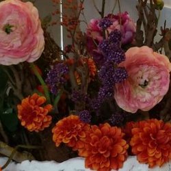 KNSM Flowers - Zijde bloemstuk