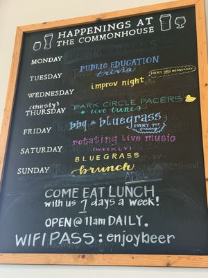 Menu photo 2 Commonhouse Aleworks North Charleston, SC