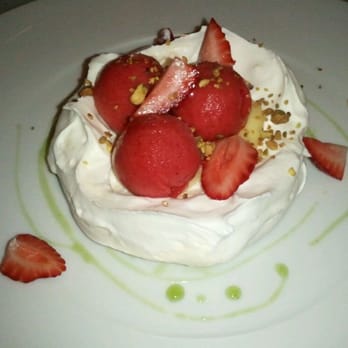 Spruce - Meringue with strawberries - American Near Me - San Francisco, California Spruce - Meringue with strawberries - American Near Me - San Francisco, California