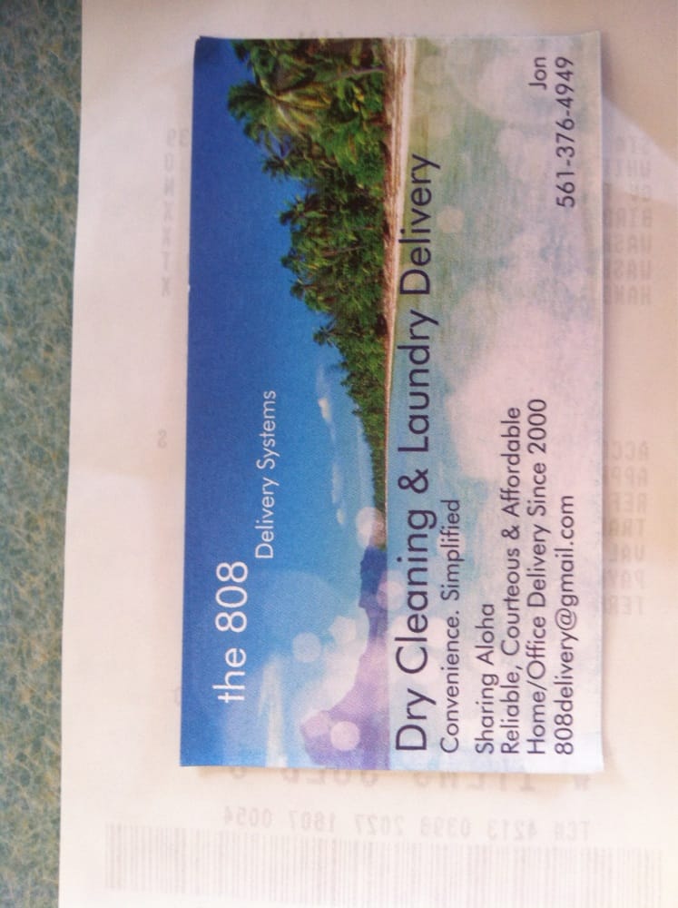 808 DRY CLEANING DELIVERY Dry Cleaning Boca Raton, FL Phone