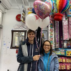 Amy's Jr Loonie Toonie Town - New helium balloons for new Canadians!