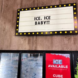 Miller's Wellington Chevron - They have ice! But is it Vanilla flavored.