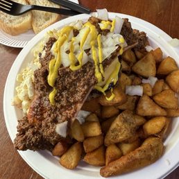 Garbage plate Garbage plate