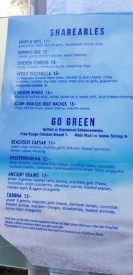 Menu photo 2 Cascades Pool Bar Delray Beach, FL Menu photo 2 Cascades Pool Bar Delray Beach, FL
