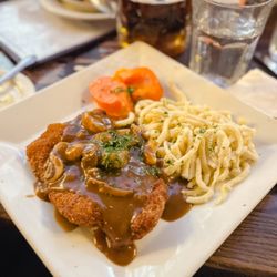 East Side Restaurant - Jaeger Schnitzel
