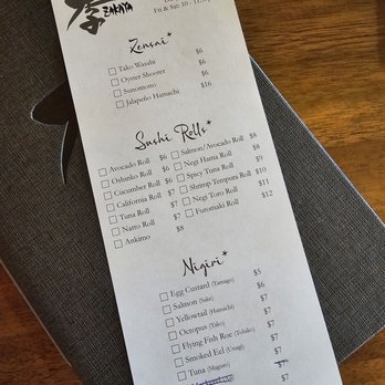 Leezakaya - Happy hour menu - Izakaya Near Me - Aurora, Colorado