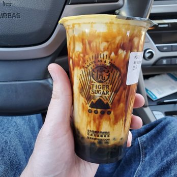 Tiger Sugar - #5 Boba + Pearl + Cream - Coffee & Tea Near Me - Las Vegas, Nevada Tiger Sugar - #5 Boba + Pearl + Cream - Coffee & Tea Near Me - Las Vegas, Nevada