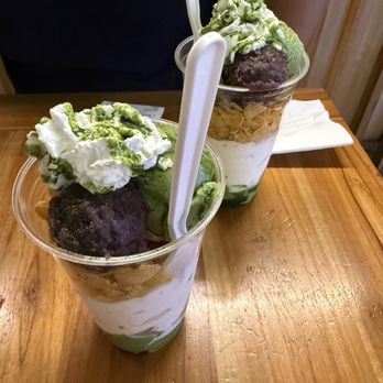 Nana's Green Tea - Matcha warabimochi parfait & matcha nana chocolate parfait - Coffee & Tea Near Me - Honolulu, Hawaii Nana's Green Tea - Matcha warabimochi parfait & matcha nana chocolate parfait - Coffee & Tea Near Me - Honolulu, Hawaii
