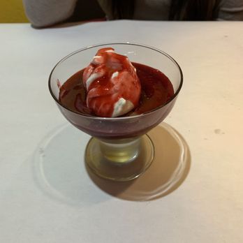 Z Bistro - Chocolate Mousse (extra raspberry sauce) - French Near Me - Carson City, Nevada Z Bistro - Chocolate Mousse (extra raspberry sauce) - French Near Me - Carson City, Nevada