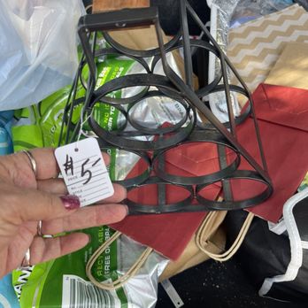 Saint Vincent de Paul Thrift Store - I love my new wine rack(metal and wood). $5.00! - Thrift Stores Near Me - Jacksonville Beach, Florida
