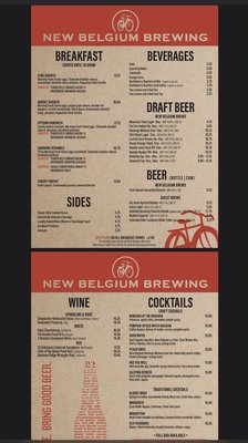 Menu photo 5 New Belgium Brewing Denver, CO Menu photo 5 New Belgium Brewing Denver, CO