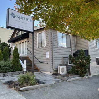 Spruce Psychiatric Associates - Main entryway to our office. Parking lot for 6 cars adjacent (to right). - Counseling & Mental Health Near Me - Seattle, Washington Spruce Psychiatric Associates - Main entryway to our office. Parking lot for 6 cars adjacent (to right). - Counseling & Mental Health Near Me - Seattle, Washington
