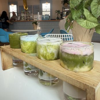 Vivid Minds Cafe - Matcha flight - Coffee & Tea Near Me - Denver, Colorado Vivid Minds Cafe - Matcha flight - Coffee & Tea Near Me - Denver, Colorado