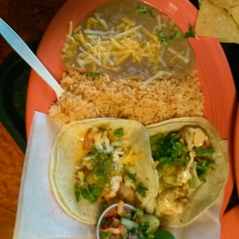 Tacos Mi Ranchito - Shrimp tacos combo plate. - Mexican Near Me - Ontario, Oregon Tacos Mi Ranchito - Shrimp tacos combo plate. - Mexican Near Me - Ontario, Oregon