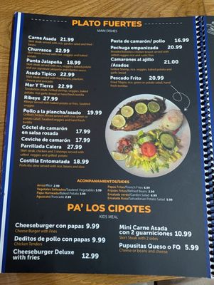 Menu photo 3 Calero's Bar & Grill Columbus, OH