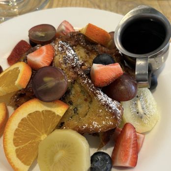 Seven Valleys - Chocolate Tahini-Stuffed French ToastFrench - Persian/Iranian Near Me - Hoboken, New Jersey