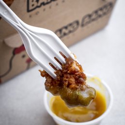 The dipping sauce was okay.
