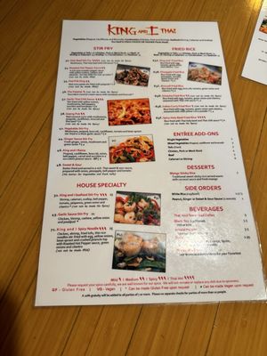 Menu photo 2 King and I Thai Mendota Heights, MN Menu photo 2 King and I Thai Mendota Heights, MN