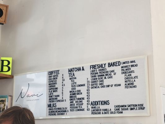 Menu photo 1 Navi Coffee & Flowers Miami, FL