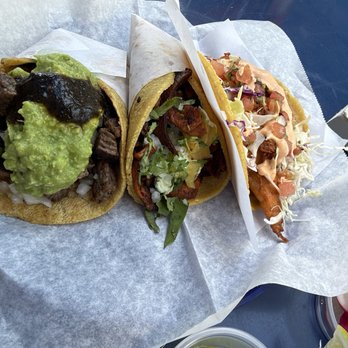 Taco Centro - Left to right: TACO CARNE ASADA, TACO AL PASTOR, TACO BAJA - Mexican Near Me - San Diego, California Taco Centro - Left to right: TACO CARNE ASADA, TACO AL PASTOR, TACO BAJA - Mexican Near Me - San Diego, California