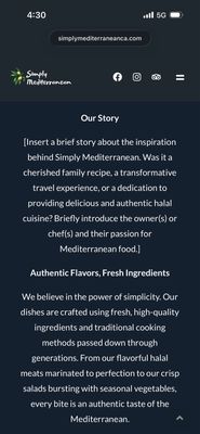 Menu photo 1 Simply Mediterranean Restaurant Visalia, CA